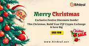 This Christmas,  Build Your P2P Crypto Exchange & Save Big 