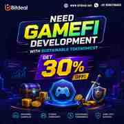 Need GameFi Development with Sustainable Tokenomics? Get 30% OFF! 